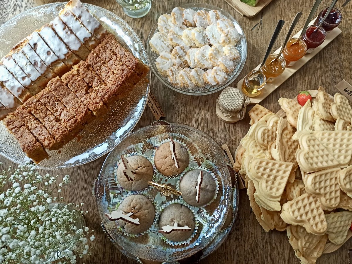 Party food spread